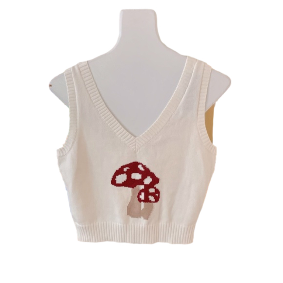 Hollister Sweaters - NEW Hollister Mushroom Sweater Vest